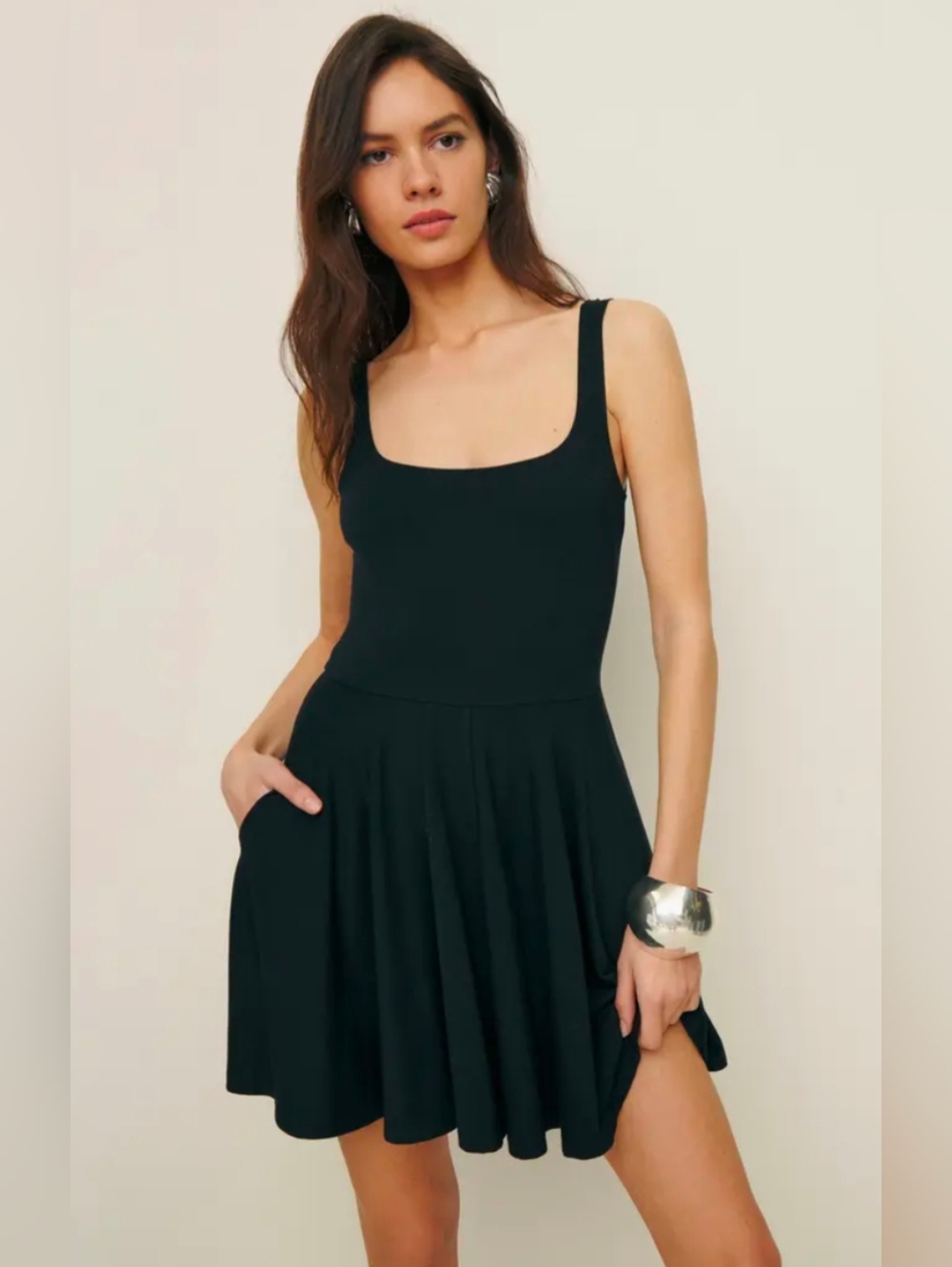 Reformation Dakota Knit Mini Dress - Size Small